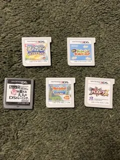 ニンテンドー DS / 3DS ソフト まとめ売り（計5本）