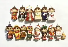 キーホルダー15個セット 不二家 ペコちゃん ポコちゃん