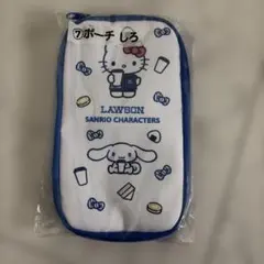 ローソン×サンリオ当たりくじ　ポーチしろ　未開封新品匿名配送