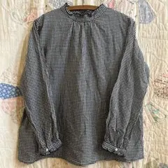 ギンガムチェック 長袖 シャツ