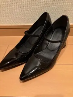 【値下げ】MOUSSYポインテッドメリージェーン　パンプス ブラック