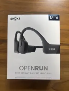 shokz OpenRun Mini美品　箱、付属品付き　骨伝導イヤホン