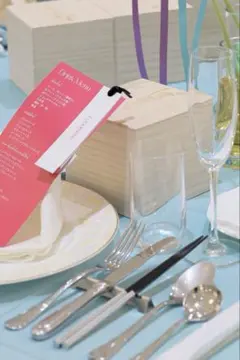 結婚式ドリンクメニュー表