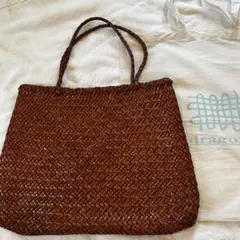 美品　Dragon Diffusion レザーメッシュ トートバッグのサムネイル