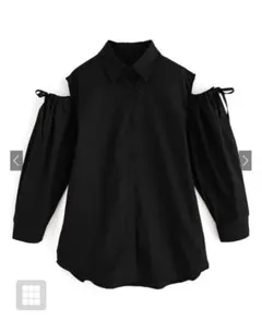 GRL ブラックオフショルダー Mサイズ