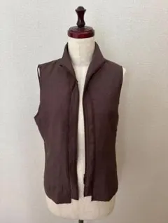 HIROKO BIS ベスト ジレ ブラウンのサムネイル