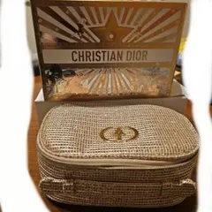 R*♡様 Christian Dior ゴールドラウンドポーチ