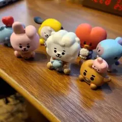 BT21 モニターフィギュ 公式 SHOOKY シュキ シュガ ユンギ 送料無料