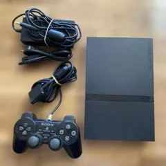 PlayStation 2 本体（PS2）ジャンク品 ゲームディスク4種付き