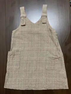 3can4on  チェック ワンピース