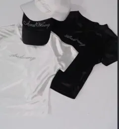 andwang アンドワン AND bijou tee pink Tシャツ - メルカリ
