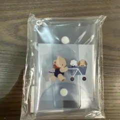 新品未使用　ファミリア 広尾店 限定 クリアケース　ブルー　BL