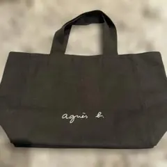 agnis b. 黒トートバッグ