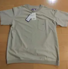 別注ノースフェイスパープルレーベル　Tシャツ　ライトグレー　Lサイズ