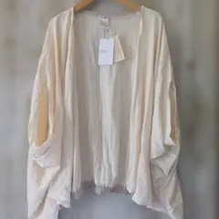 Plage AFDC T-BLOUSE RI ベージュ新品タグ付き - メルカリ
