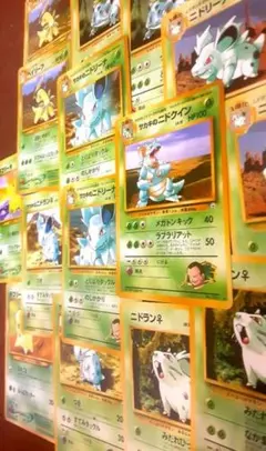 【旧裏】ポケカ 15枚セット サカキのニドクイン、フシギソウ、ベイリーフのサムネイル