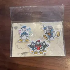 ディズニー ドナルドダック ワッペン 3種