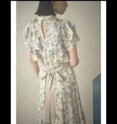 LILY BROWN KEITA MARUYAMA フリルチャイナワンピース