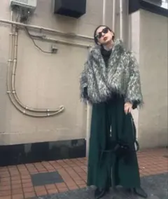 AMERI Vintage フェイクファージャケットのサムネイル