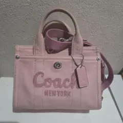 COACH カーゴトート26 リボンプリント 2way CY842 - メルカリ