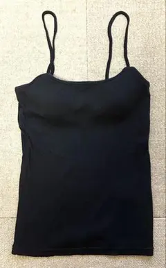 plage プラージュmiddle top インナー ブラトップ ブラキャミ 黒