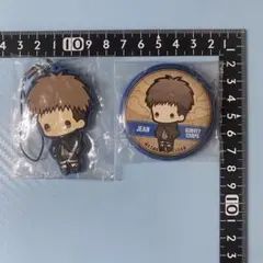 ジャン　缶バッジ　ラバスト　ミニキャラ　SDキャラ　進撃の巨人