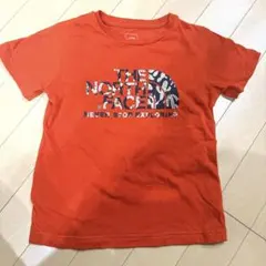 【THE NORTH FACE 】オレンジ Tシャツ 120