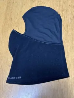 モンベル　フリースマスク　ラクラバ　黒　Ｌサイズ