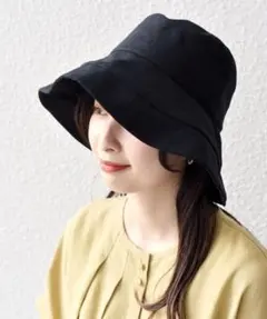 SHIPS WOMEN シップス 帽子 つば広　 紐付き　ハットのサムネイル