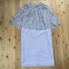 ワンピース　GIRL セレモニー　L グレージュ