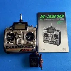 ラジコンプロポ　JR X-3810 8ch 72MHz　サーボ、受信機つき　中古 Yahoo!オークション -「jr x3810」(プロポ) (ホビーラジコン)の