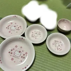 フランス製 アルコパル ハローキティ 洋皿プレート 5枚セット - メルカリ