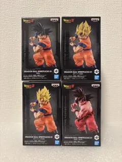 ドラゴンボール　SPIRITFLICKS01 孫悟空　４種コンプリートセット