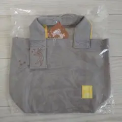 TULLY'S COFFEE グレー トートバッグ　鳥獣戯画　かまわぬコラボ