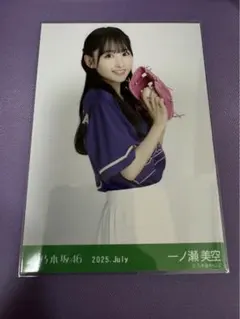 乃木坂46 生写真 一ノ瀬美空 ベースボールシャツ2025 ヨリ 美品 - メルカリ