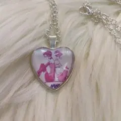 ナナ　NANA ネックレス　シルバー系 ハート型のサムネイル