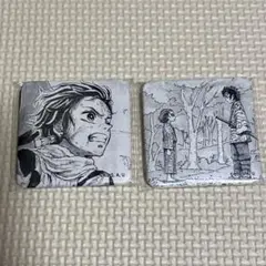 ufotableDINING お楽しみくじ イラストスクエア缶バッジ 竈門炭治郎
