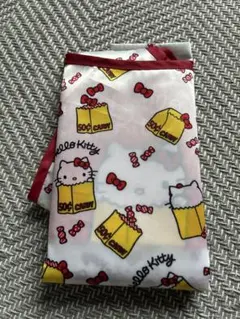 ハローキティ展エコバッグ 会場限定 50周年 赤　レッド