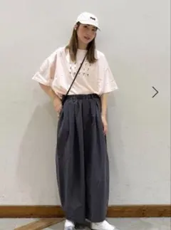 studio CLIPシルキーバイオロゴTシャツ