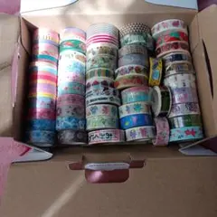 カラフルなマスキングテープセット大量