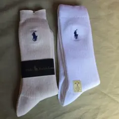未使用★ポロ　ラルフローレン★ハイソックス　2足セット★24〜26cm