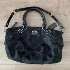 コーチ　2way 布バッグ