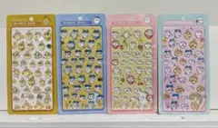 キャラクターシールセット 4パックちいかわボンボンドロップシール