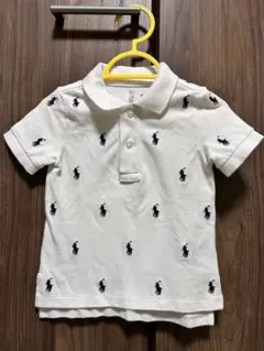 BOSS ポロシャツ ベビー 18M 81cm ホワイト ブルー - メルカリ