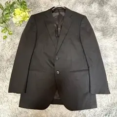 ROCHI✨テーラードジャケット Lサイズ相当 黒 ウール