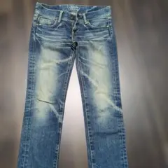 ［00'］ロデオクラウンズ スキニーデニム デニムブルー