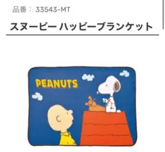 〇 新品未使用 スヌーピー ハッピーブランケット 33543
