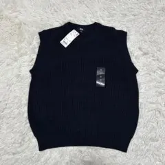 新品タグ付き　UNIQLO ユニクロ　オーバーサイズクルーネックベスト　男女兼用