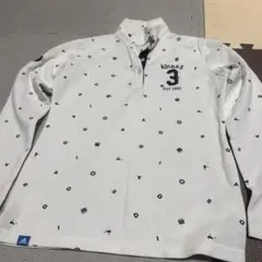 adidas プリント柄長袖シャツ レディース M