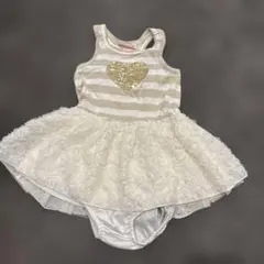 Juicy Couture ワンピース 24M ゴールド　ホワイト　チュールのサムネイル